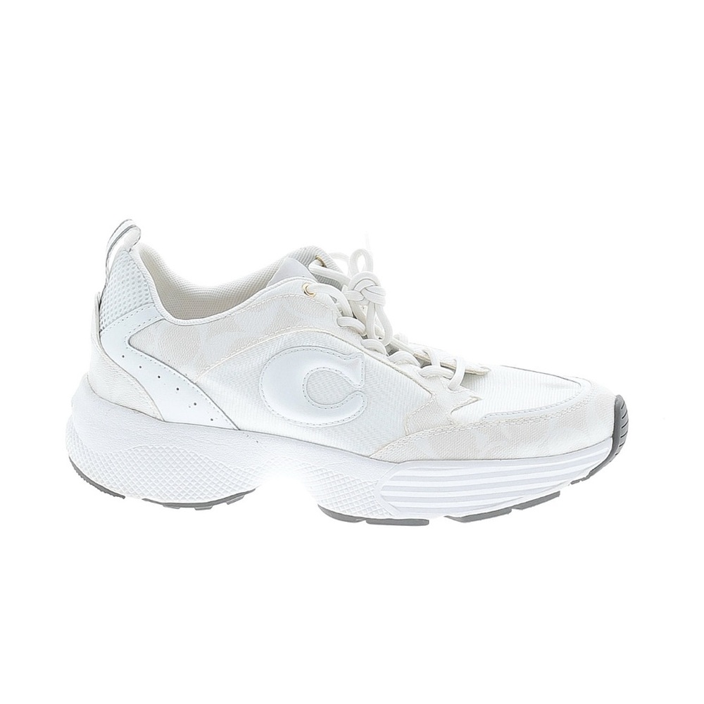 Coach White and Gray Women's Sneakers